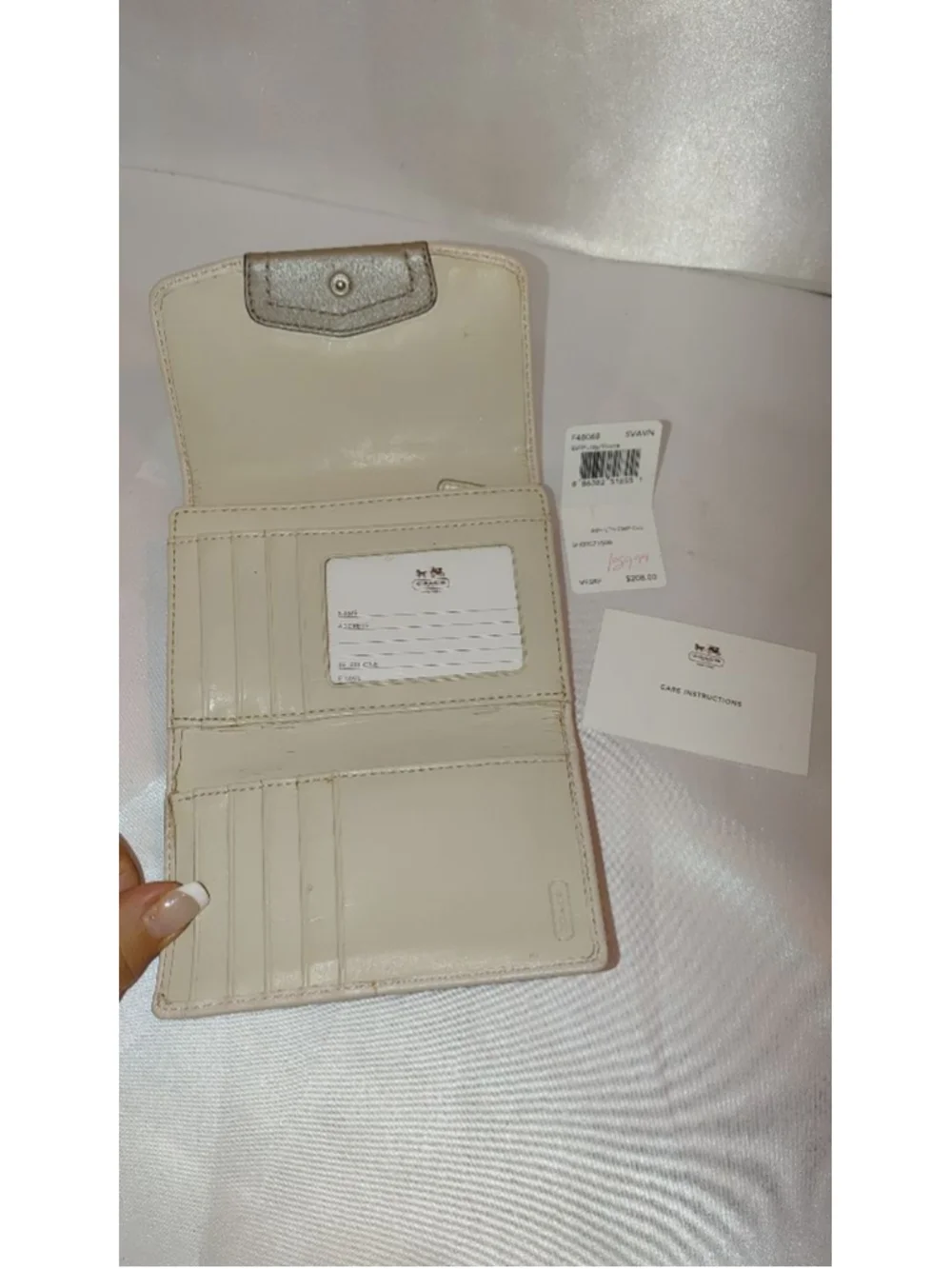 Coach Ashley Leather Wallet